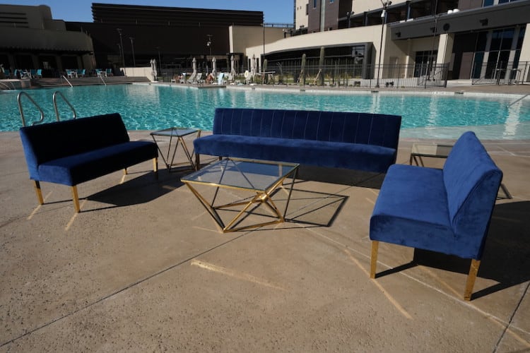 Kincaid Loveseat - Sapphire view 4