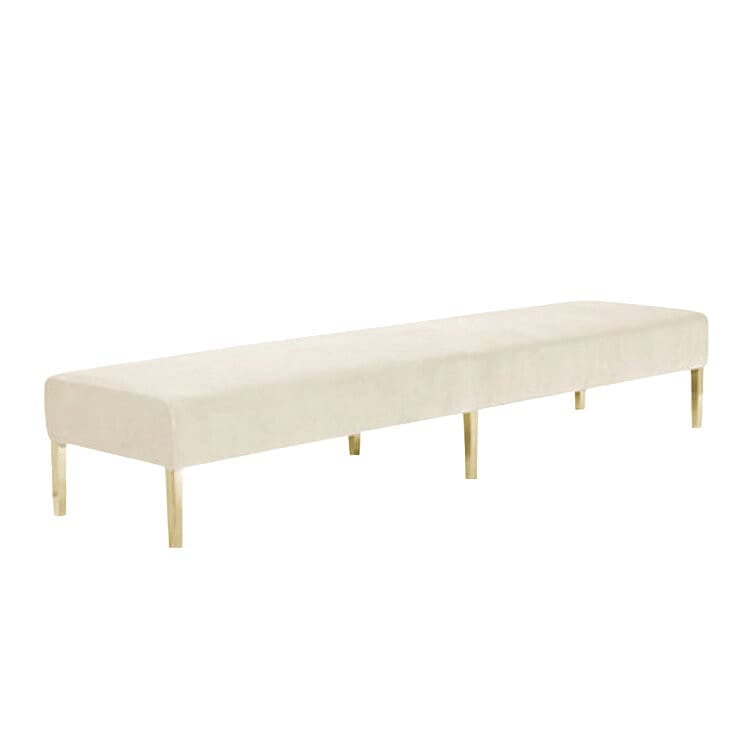 Kincaid 8ft Ottoman - White
