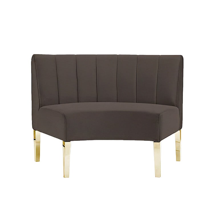 Kincaid Inside Round Sofa - Graphite