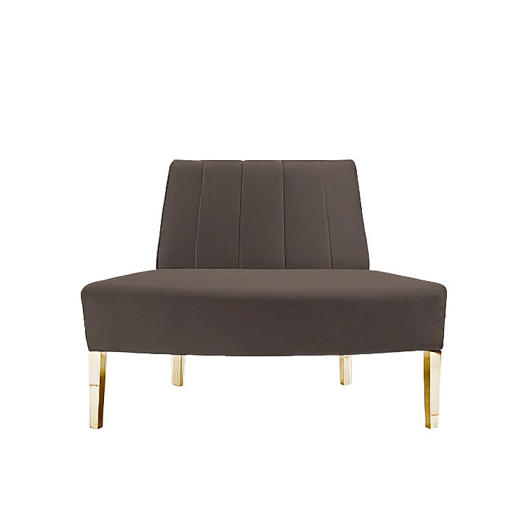 Kincaid Outside Round Sofa - Graphite