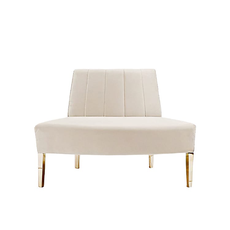 Kincaid Outside Round Sofa - White