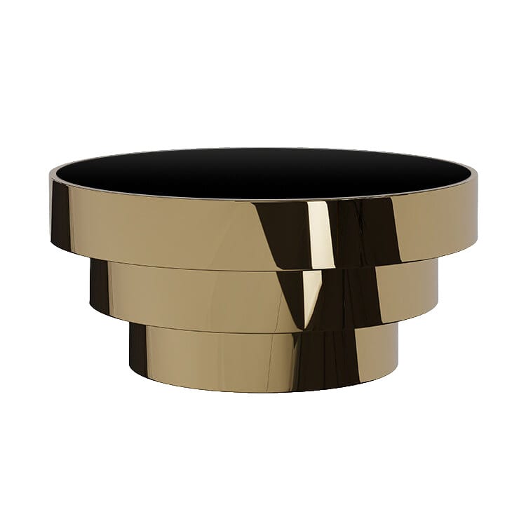 Lenox Coffee Table / Black Matte Top
