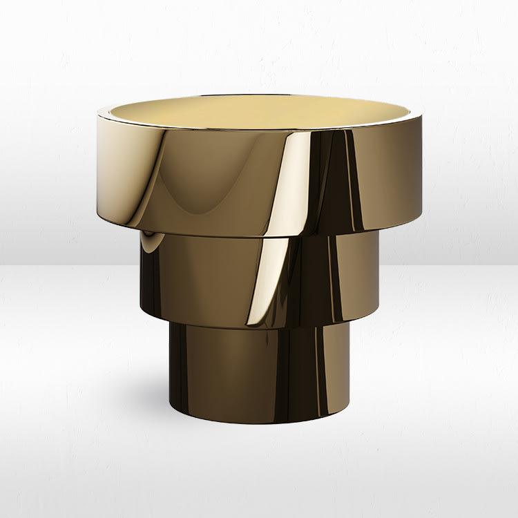 Lenox Side Table / Gold Mirror Top view 2