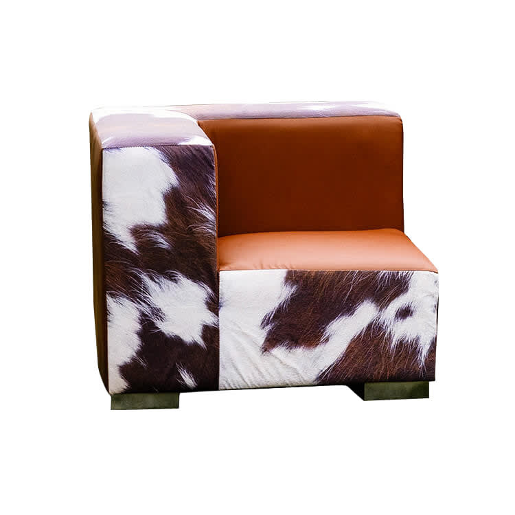 Mondrian Left Corner - Cowhide
