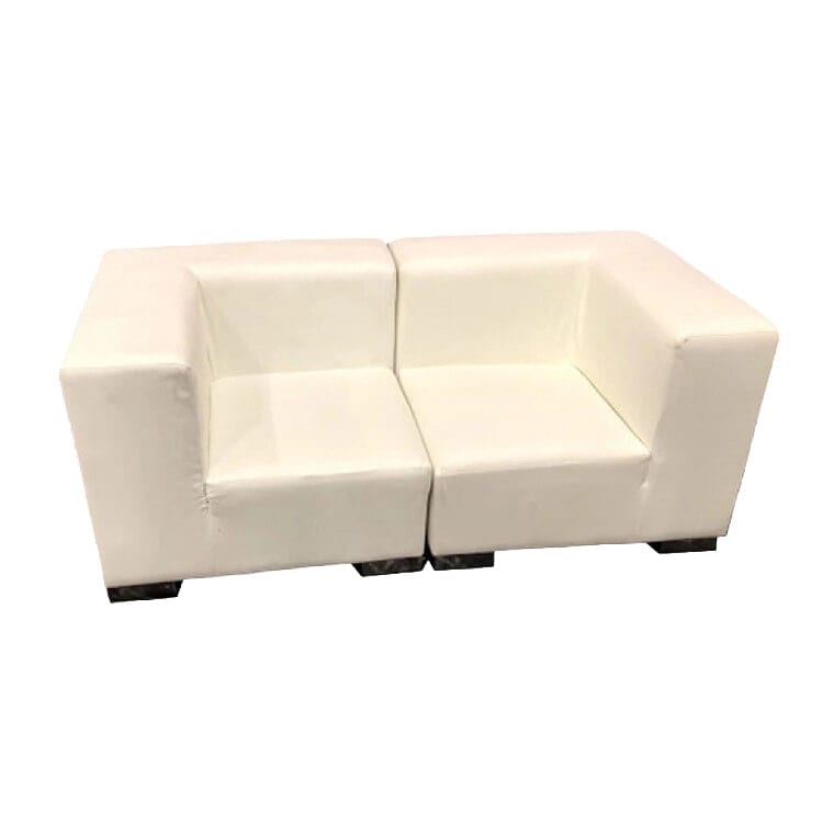 Mondrian Loveseat - White