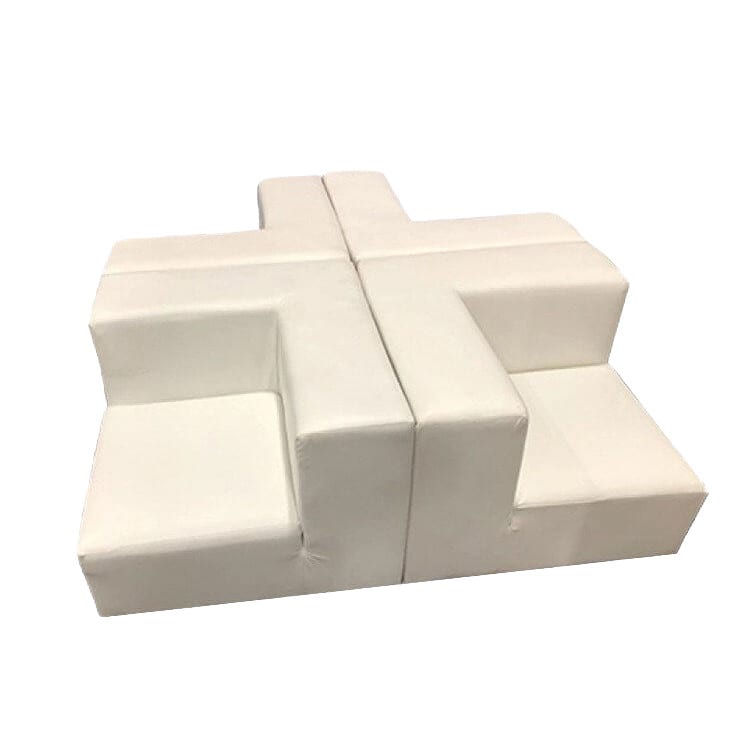 Mondrian Quad Lounge - White