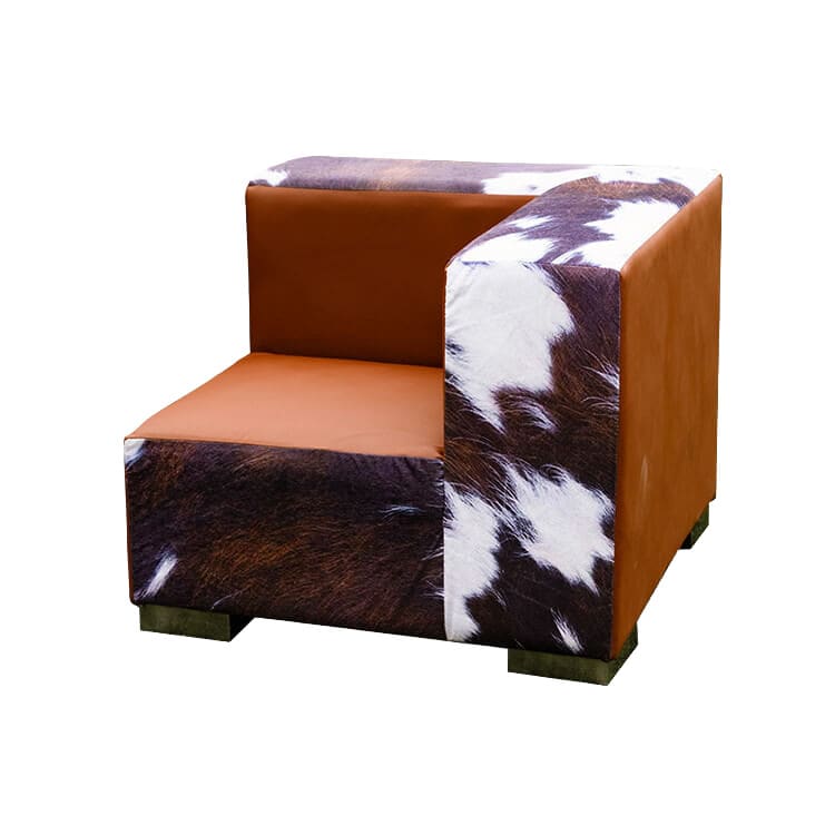 Mondrian Right Corner - Cowhide