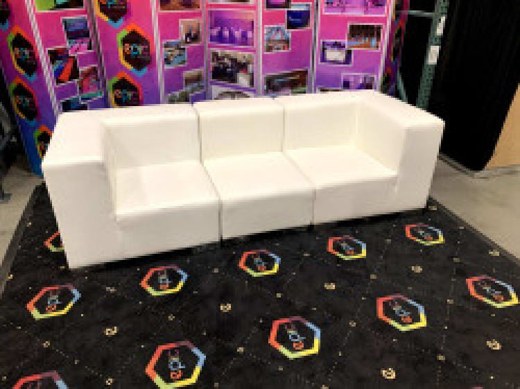 Mondrian Sofa - White view 2