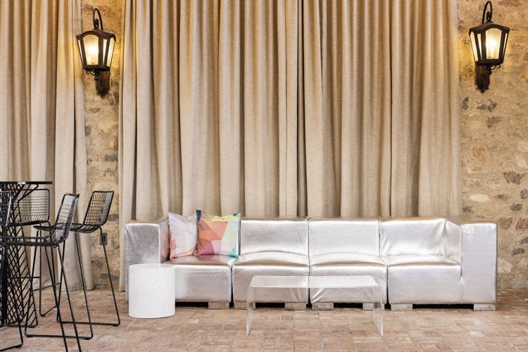 Mondrian Sofa XL - Silver Metallic view 2