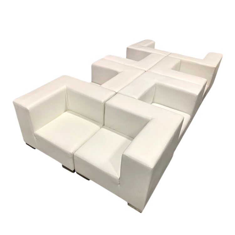 Mondrian Spider Lounge - White