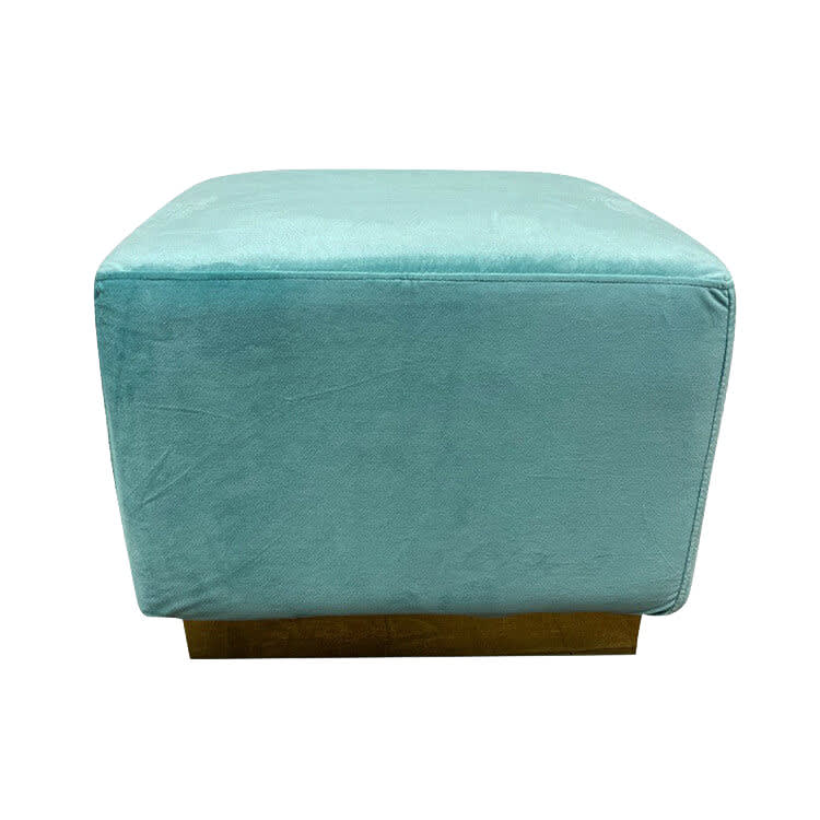 Colette Cube Ottoman - Tiffany
