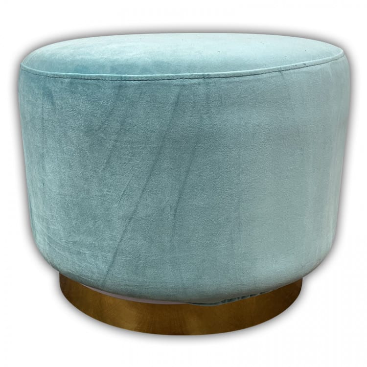 Colette Dot Ottoman - Tiffany view 2