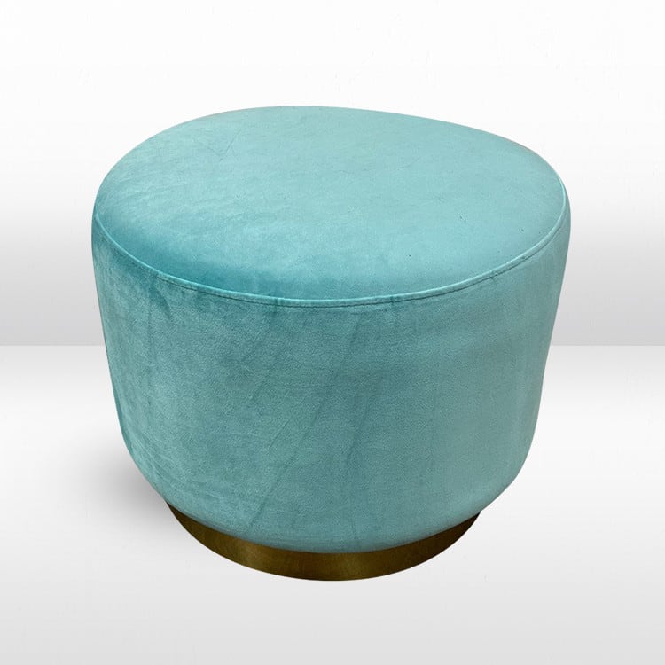 Colette Dot Ottoman - Tiffany view 3