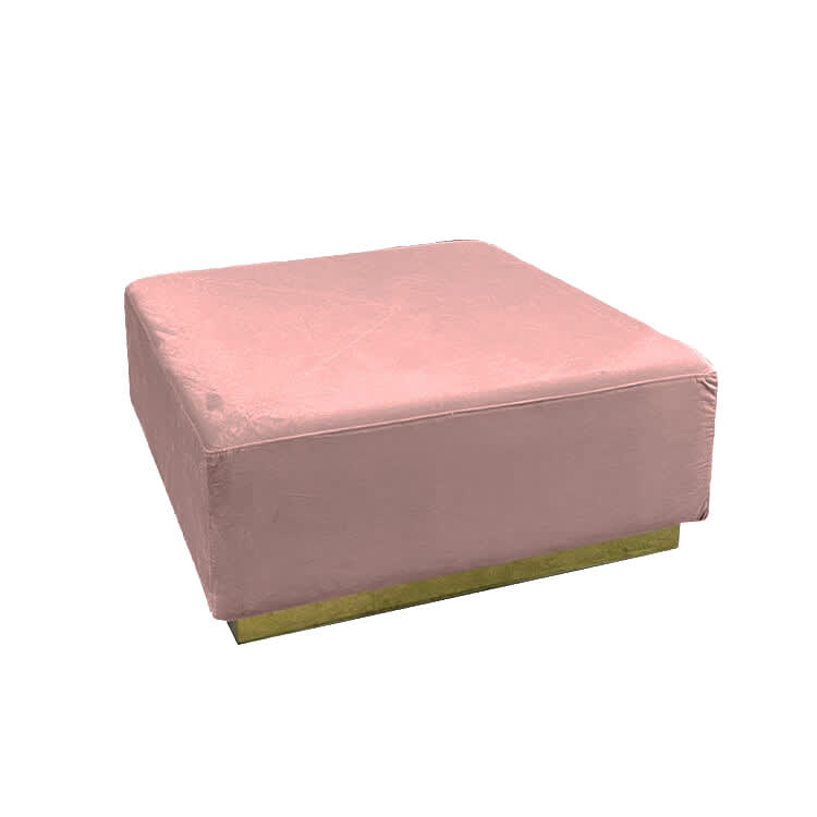 Colette Opus Ottoman - Blush