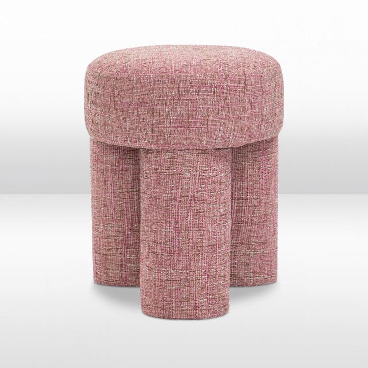 Larson Ottoman - Pink view 6