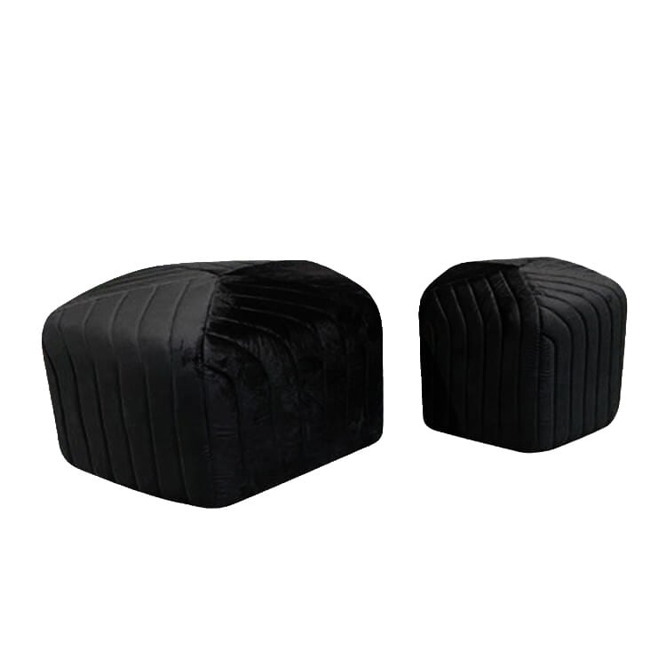 Ottoman Set - Mini and Biggie - Black