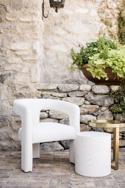 Baylor Side Table - Gold view 2