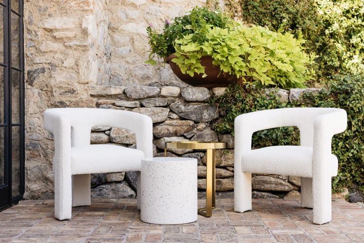 Baylor Side Table - Gold view 3