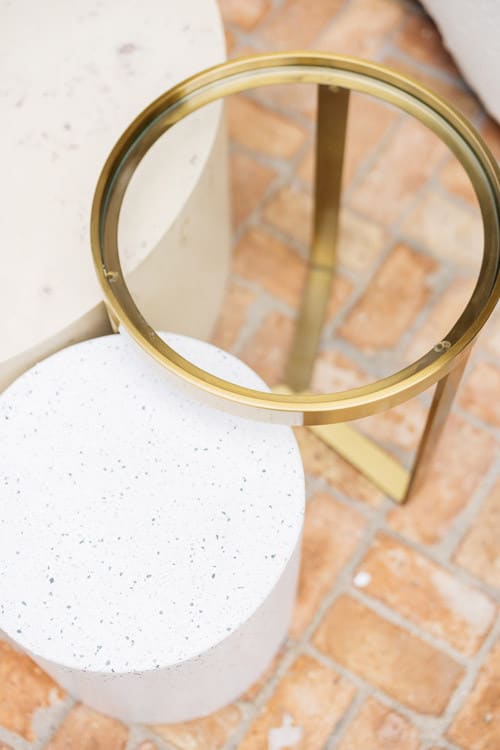 Baylor Side Table - Gold view 5