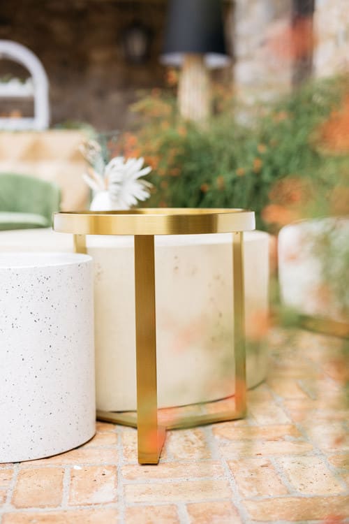 Baylor Side Table - Gold view 6