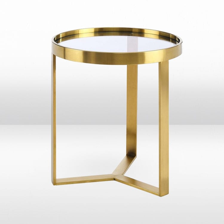 Baylor Side Table - Gold view 12