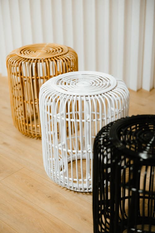 Benni Rattan Side Table - Natural view 4