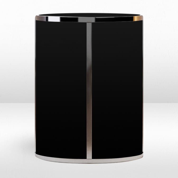 Dexter Side Table / Matte Black Inserts view 2