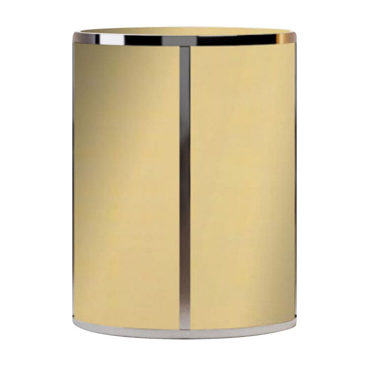 Dexter Side Table / Gold Mirror Inserts