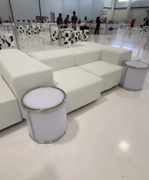 Dexter Side Table / White Inserts view 2