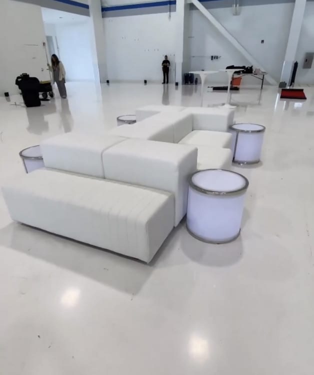 Dexter Side Table / White Inserts view 3
