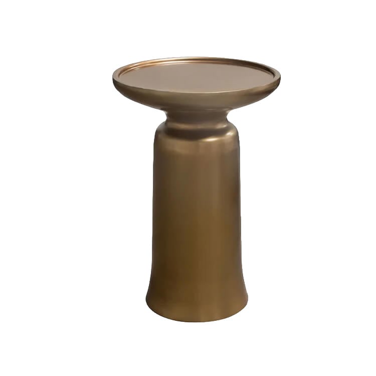 Mesa Side Table - Gold