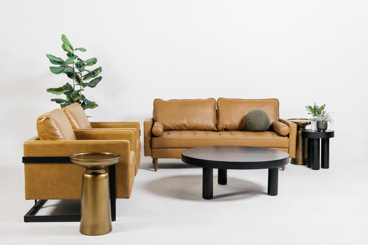 Mesa Side Table - Gold view 5