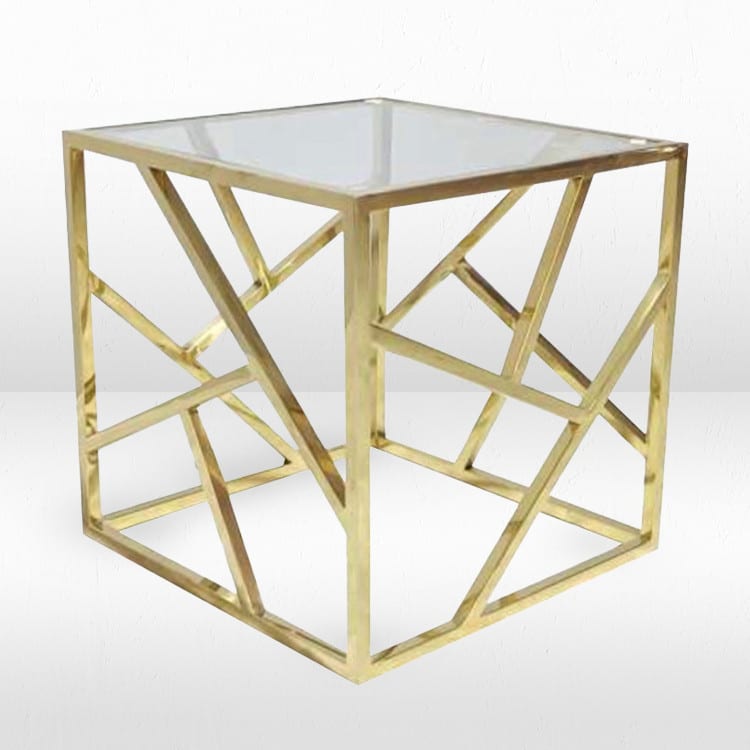 Nest Side Table - Gold Frame