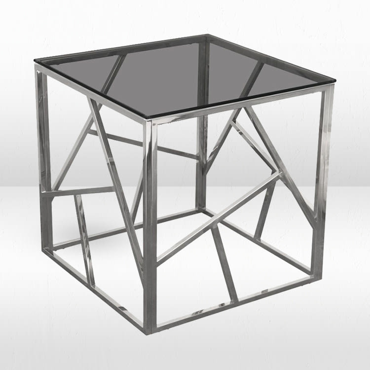 Nest Side Table - Silver Frame view 2