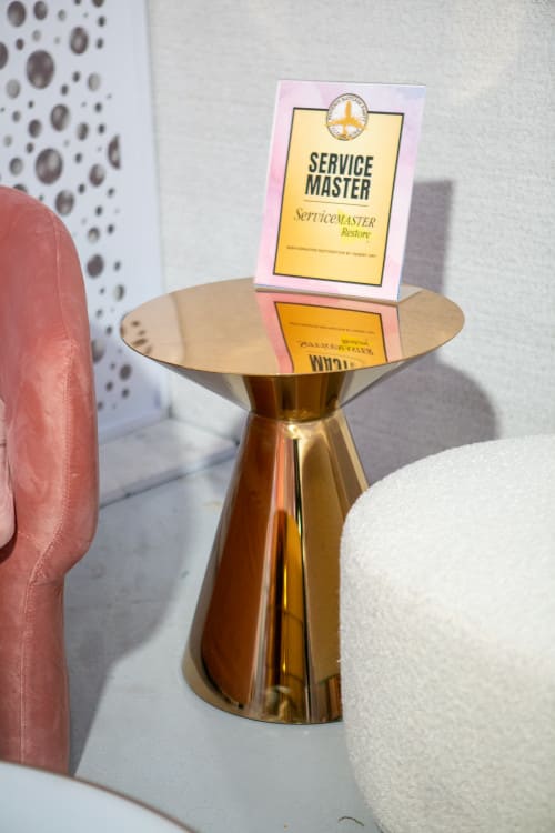 Royalty Side Table - Gold view 3