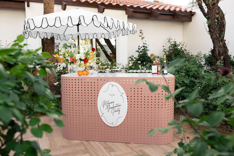 Colorful Outdoor Graduation