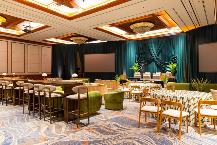 corporate event stage design