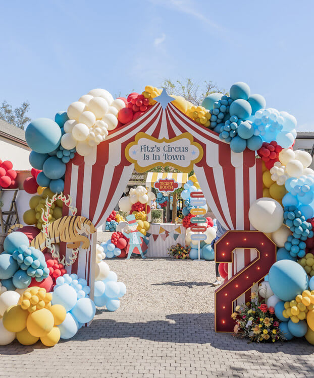 circus birthday party ideas