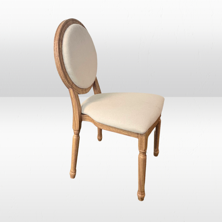 Winston Dining Chair with Linen Pads view 2