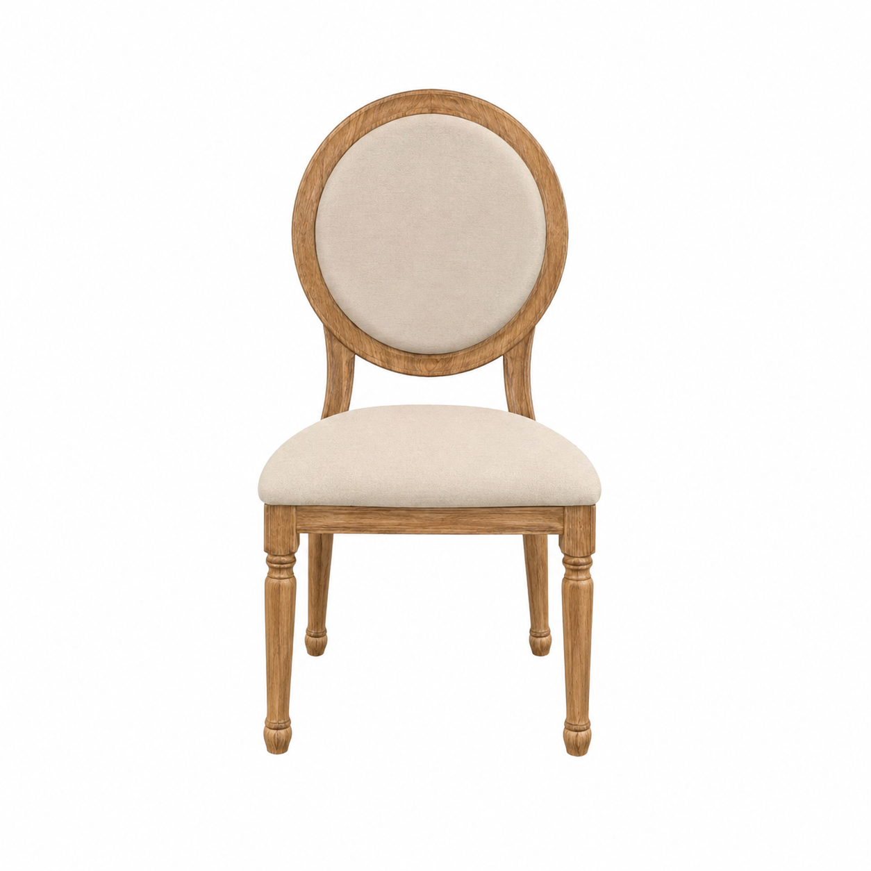 Winston Dining Chair with Linen Pads