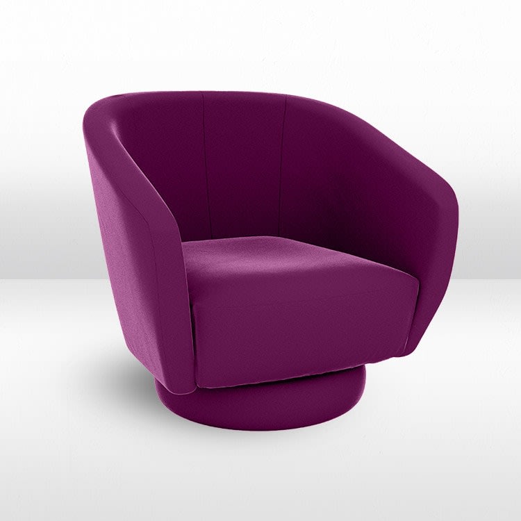 Avery Chair - Berry view 2