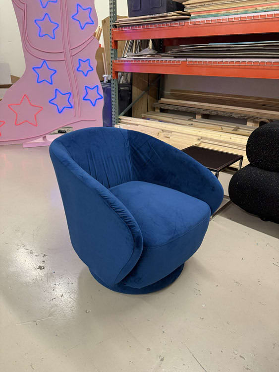 Avery Chair - Sapphire view 2