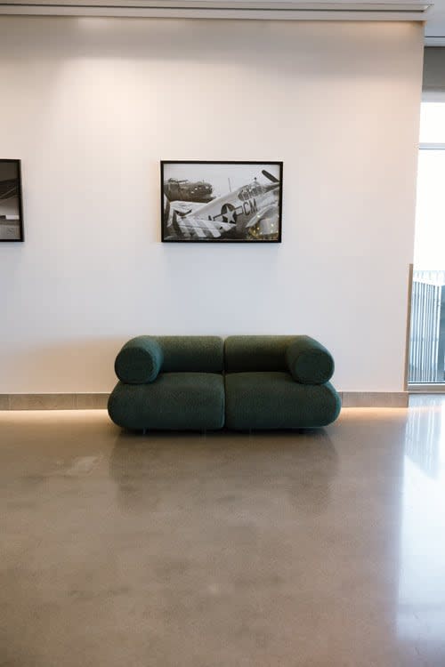 Juno Loveseat - Confetti Emerald view 3