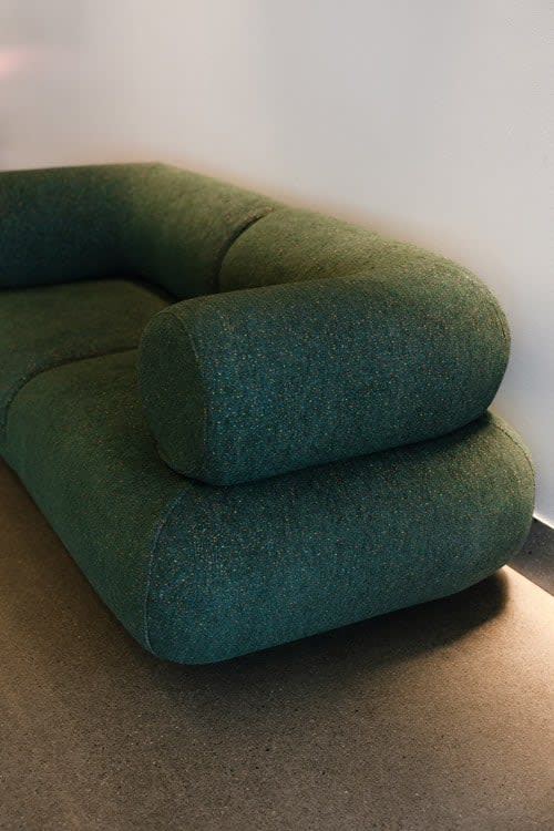 Juno Loveseat - Confetti Emerald view 5