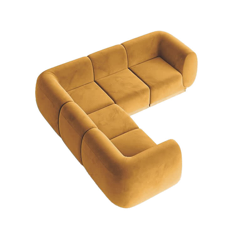 Colette L Sofa - Caramel