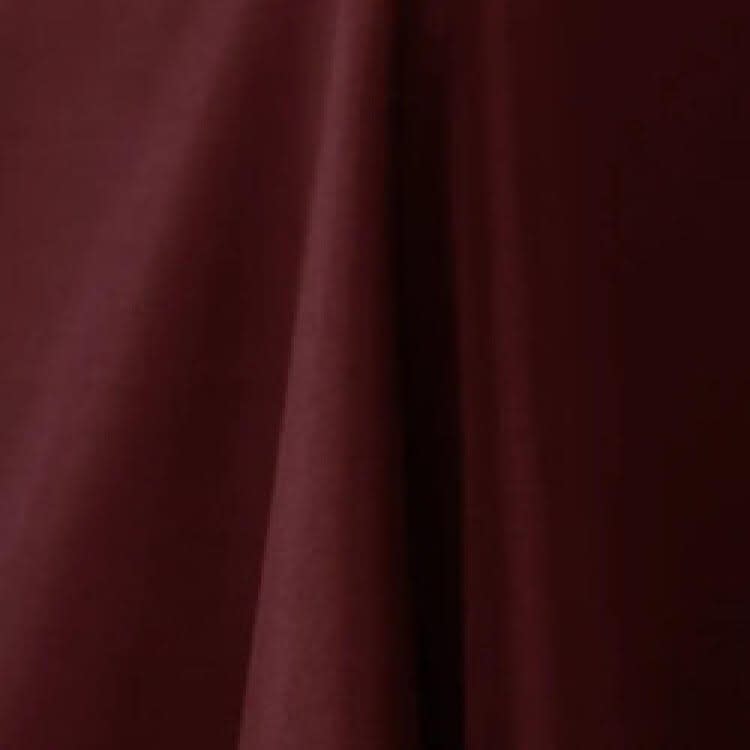 Burgundy Poly Drape - 16ft Tall