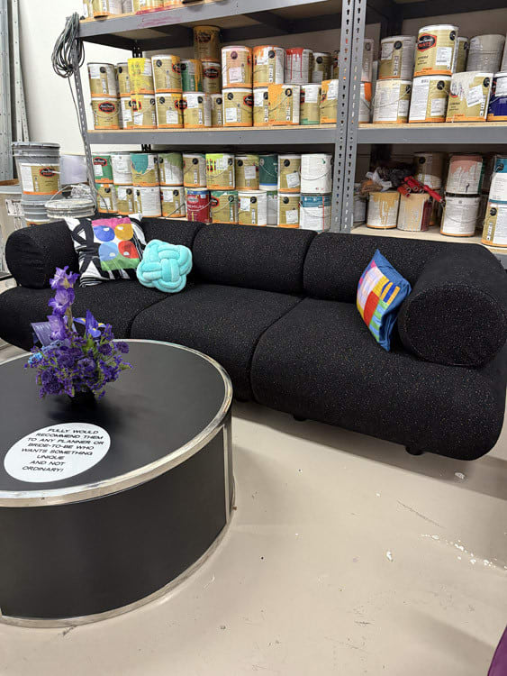 Juno Sofa - Confetti Black view 7