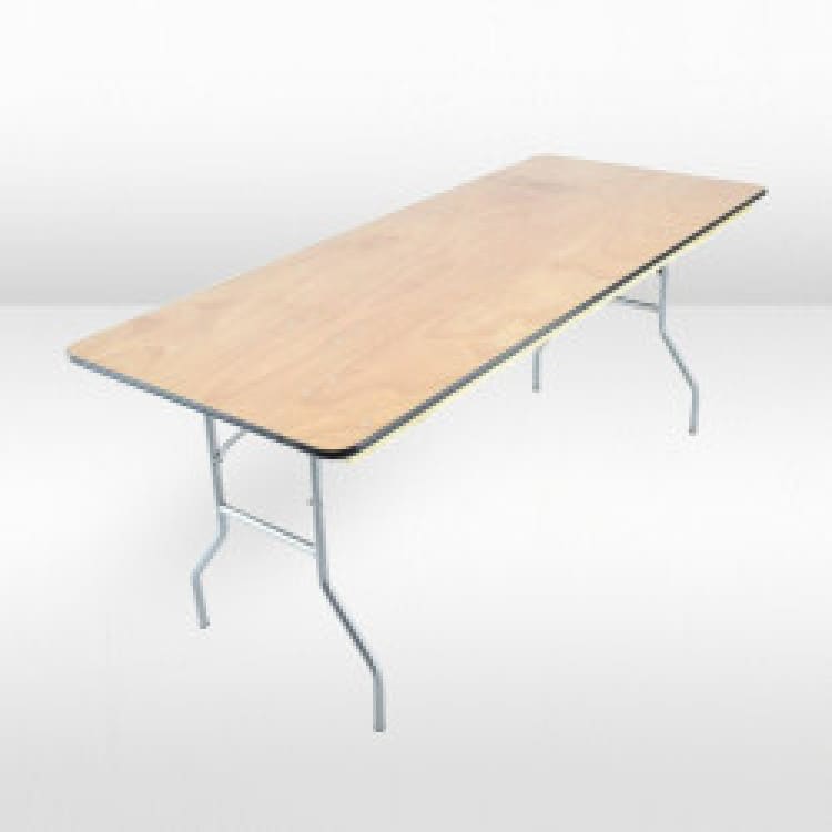 8ft Banquet Folding Table view 2