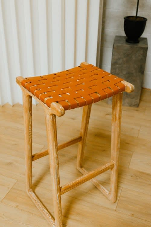 Charlie Bar Stool - Leather view 5