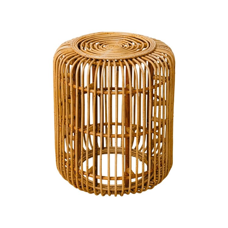 Benni Rattan Side Table - Natural
